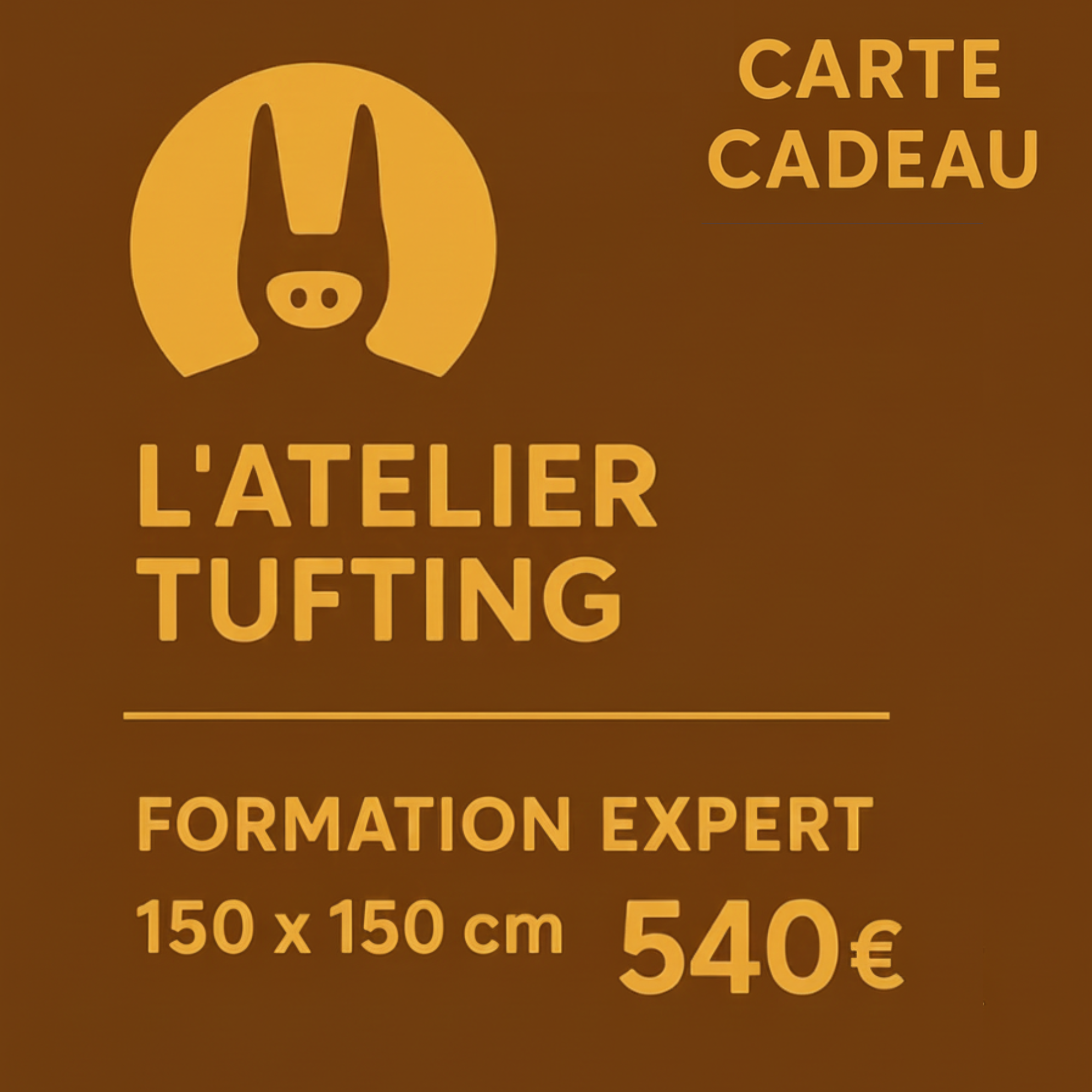 Carte Cadeau – Atelier Tufting