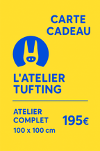 Carte Cadeau – Atelier Tufting