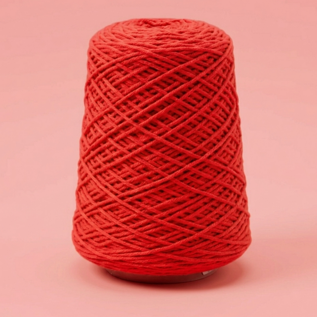 Fil Tufting  Laine Acrylique - Cône Prêt à Tufter